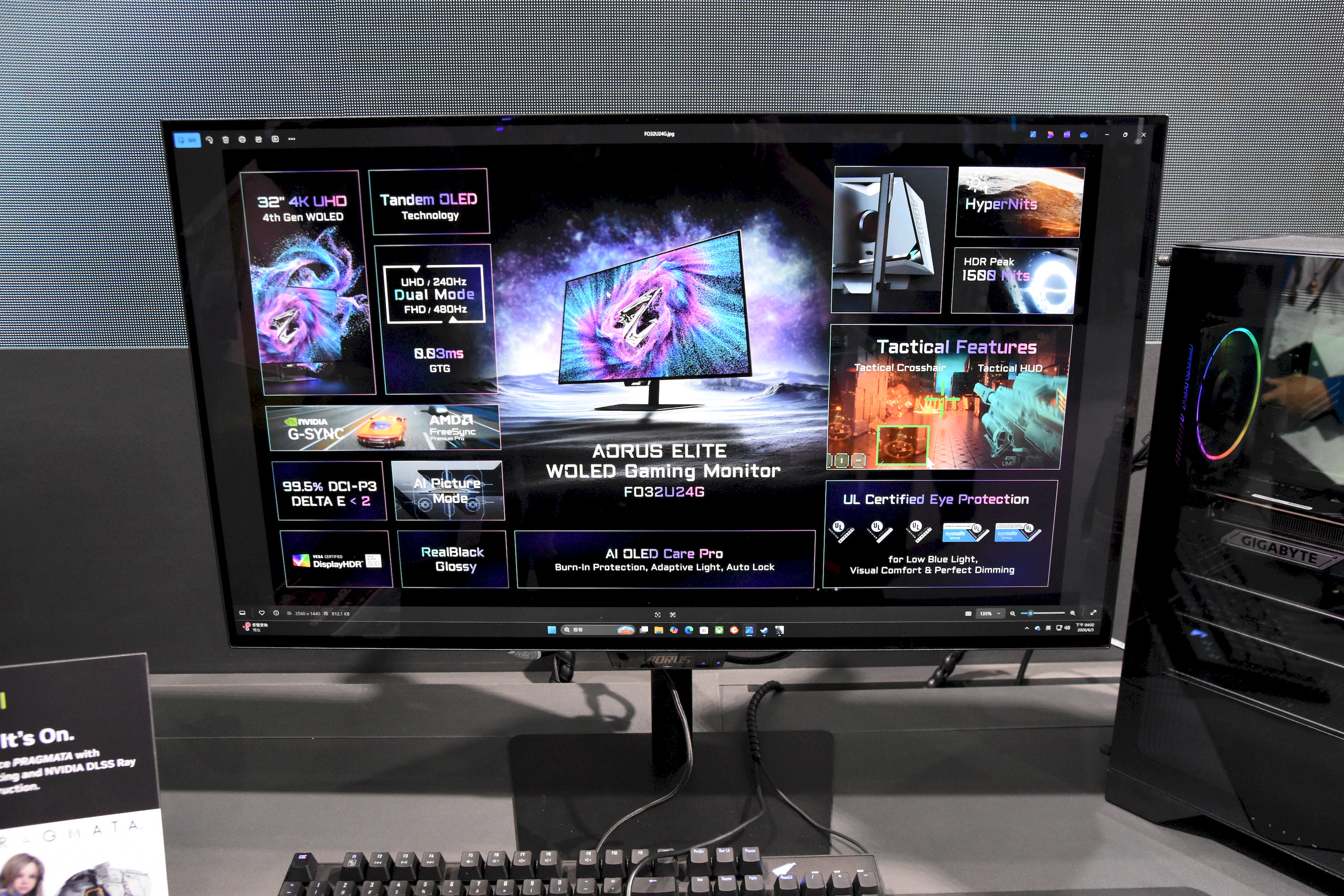 Monitor Gigabyte Aorus Elite FO32U24G