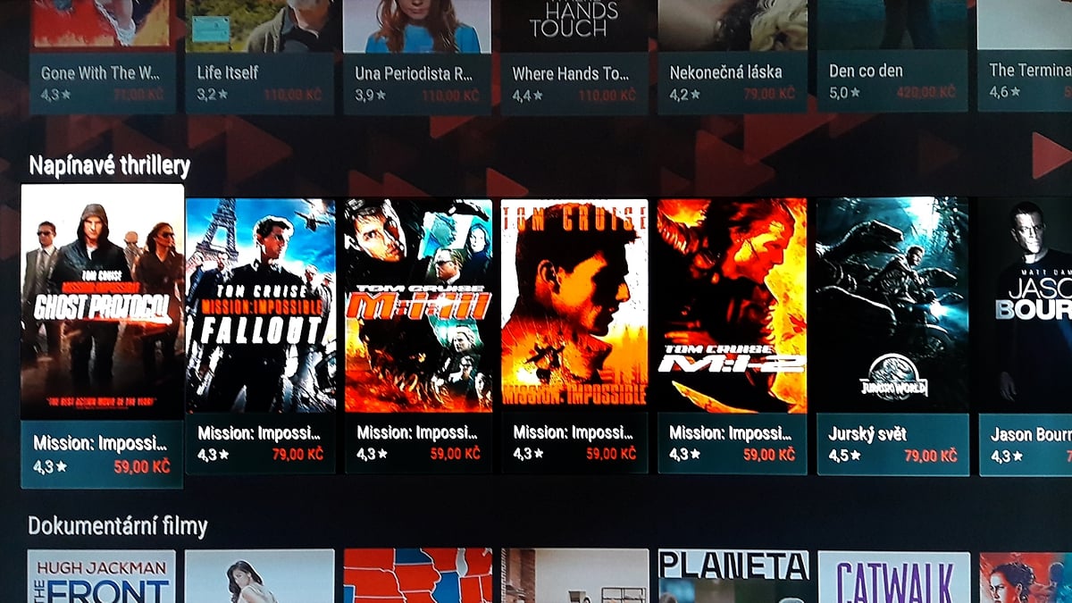 SledováníTV - Seznamy a přehledy