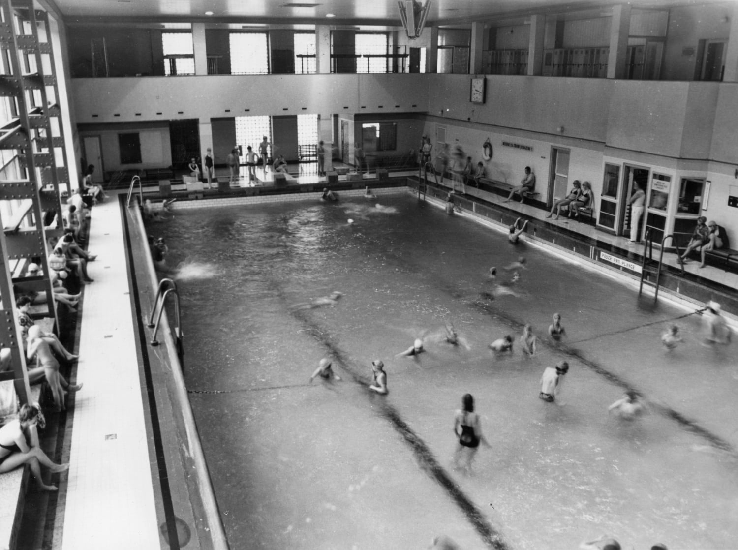 Vrbenského lázně v Ústí nad Labem, 80. léta