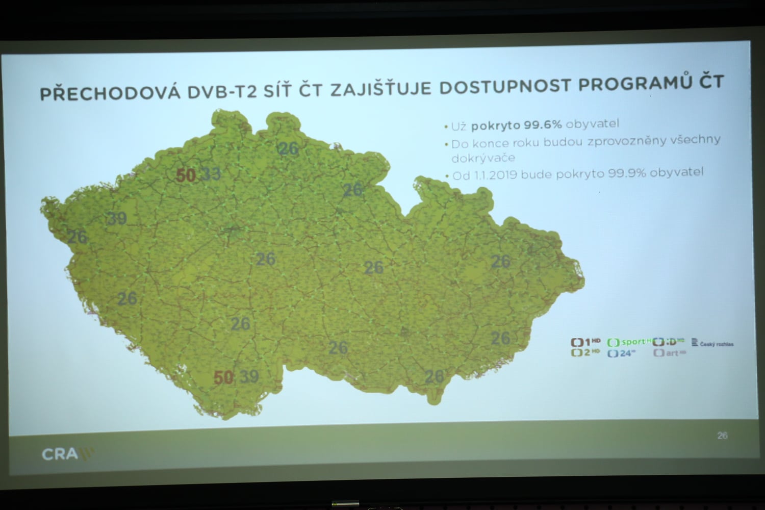 Worskhop ČRA k DVB-T2, říjen 2018