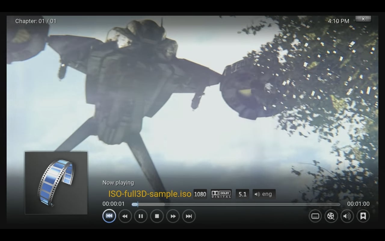 Přehrávání videa – Kodi