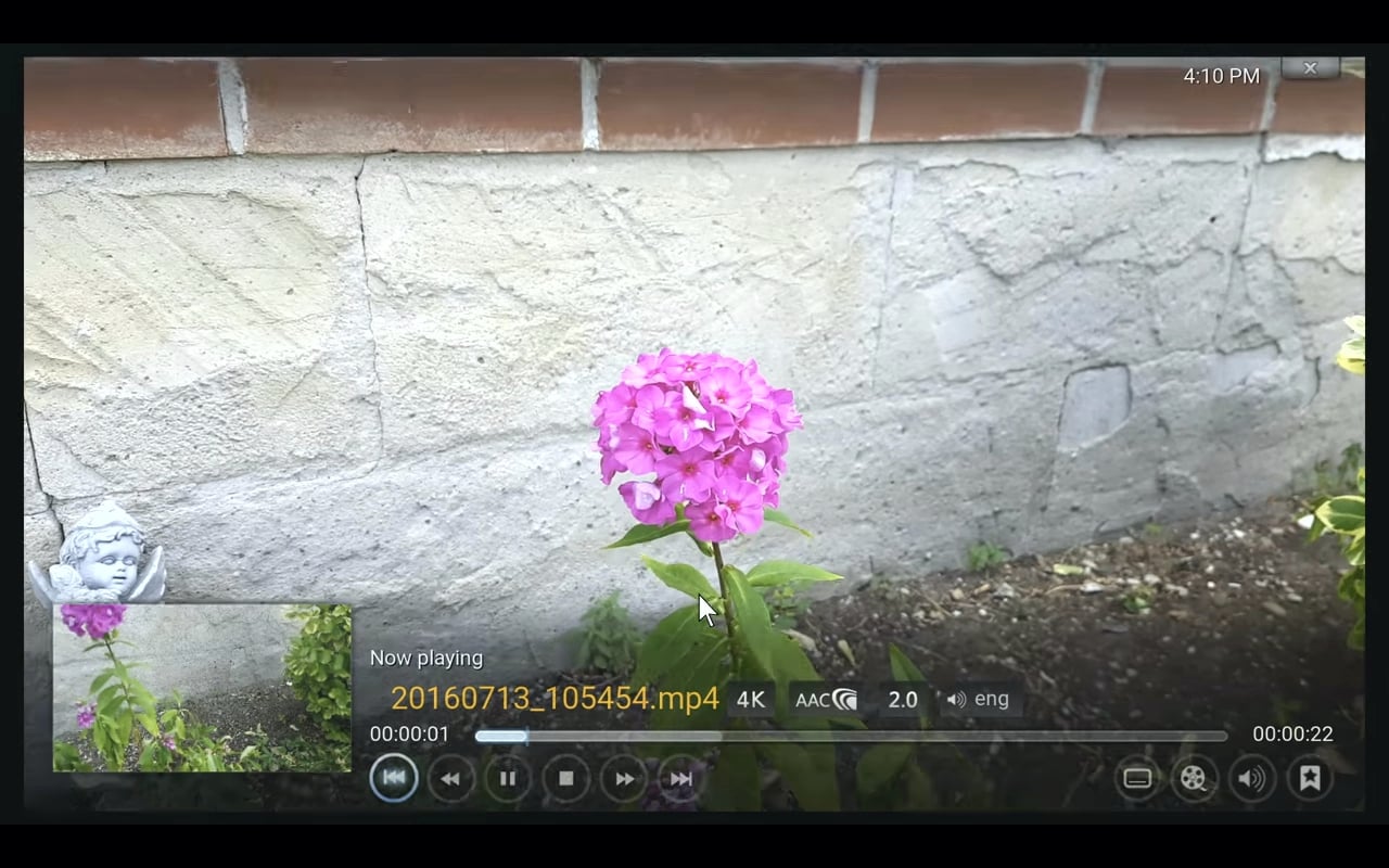 Přehrávání videa – Kodi