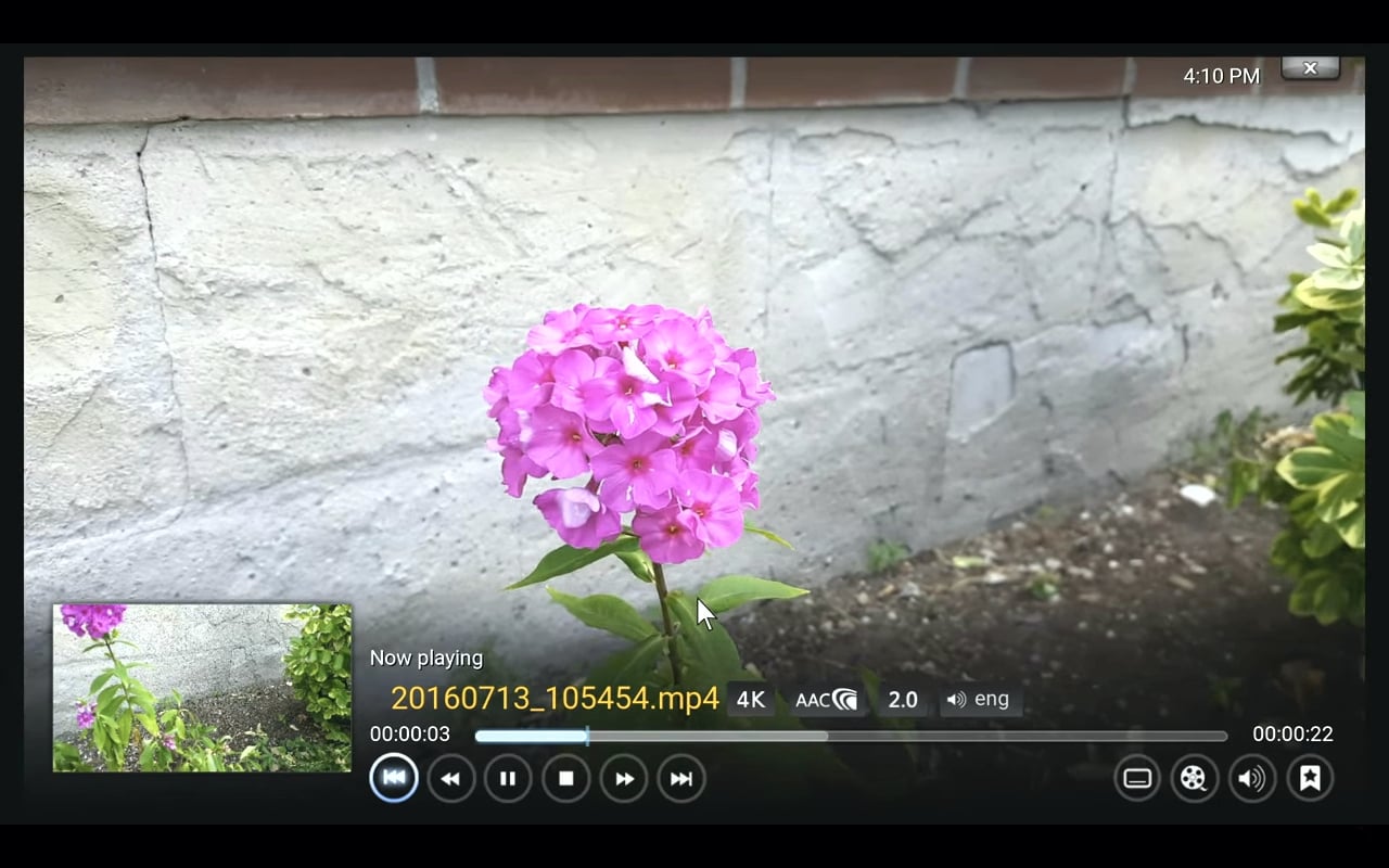 Přehrávání videa – Kodi