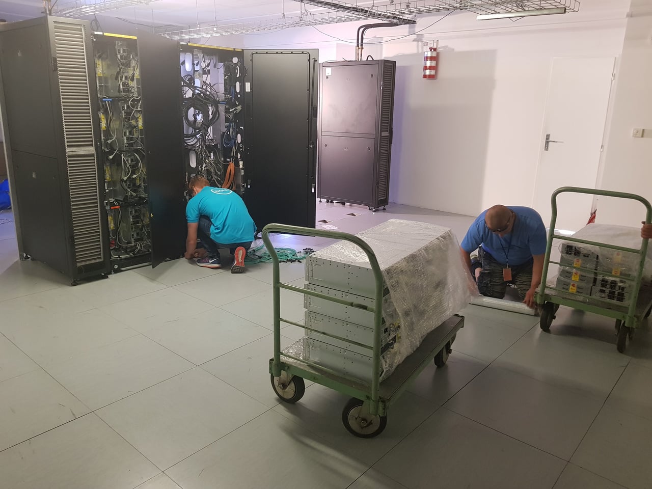 Stěhování datového centra Moneta Money Bank