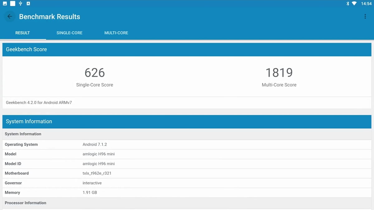 Geekbench, 3D Mark, další benchmarky, Root Check, DRM Info