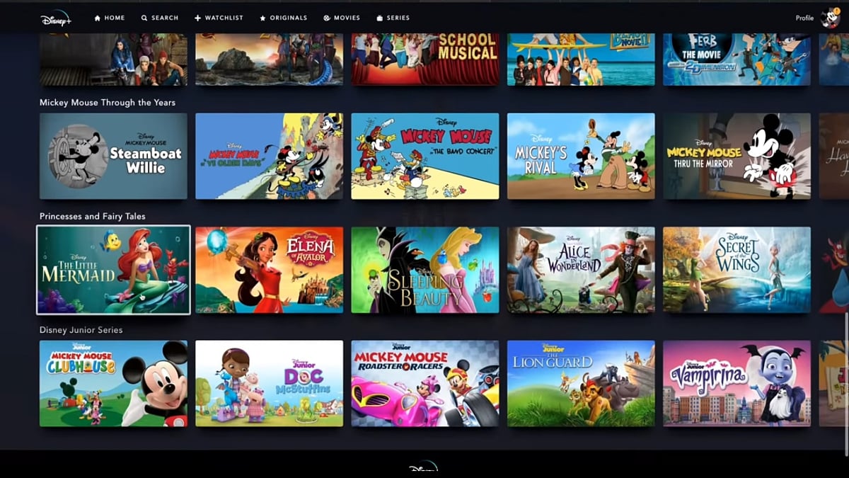 Produkce Walt Disney Studios v Disney+