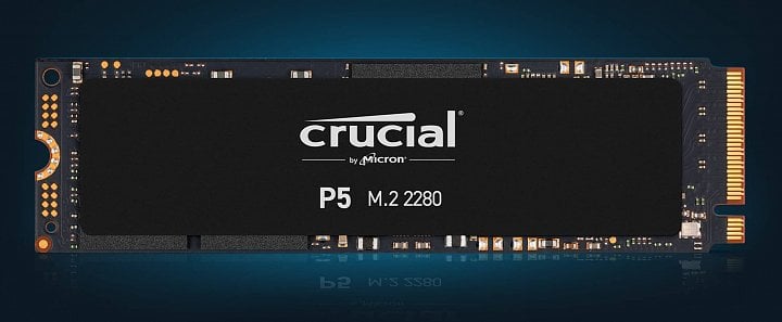 SSD Crucial P5 01