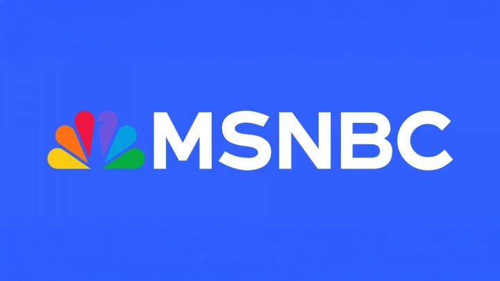 Autor: NBCUniversal Stávající logo stanice MSNBC