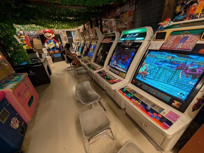 Retro arkádové herny v Japonsku (Tokio a Ósaka)