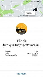 Odvrácená tvář Uberu: za minutu čekání můžete zaplatit i 22,80 Kč.