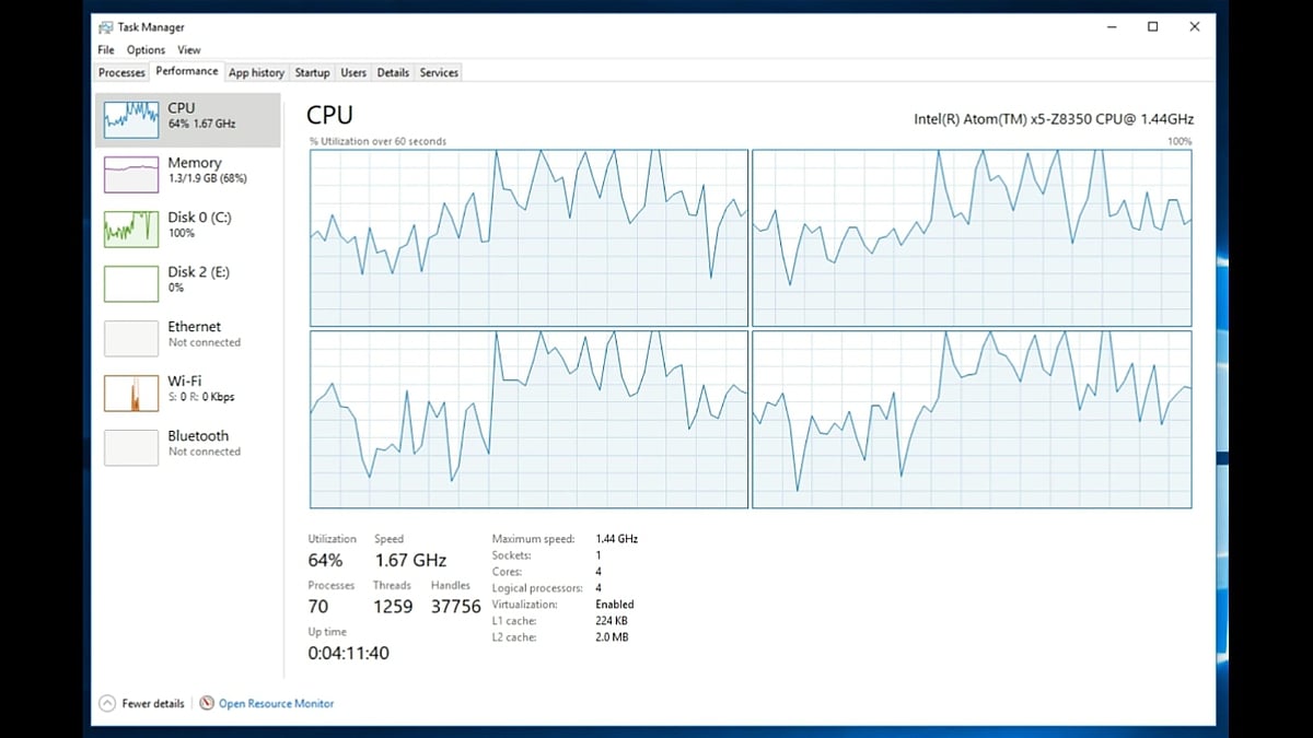 X5 Dual Boot Mini PC - Operační systém Windows