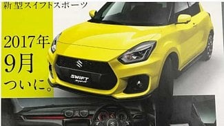 Náhledový obrázek - Potvrzeno. Suzuki Swift Sport nové generace opravdu dostane přeplňovaný motor