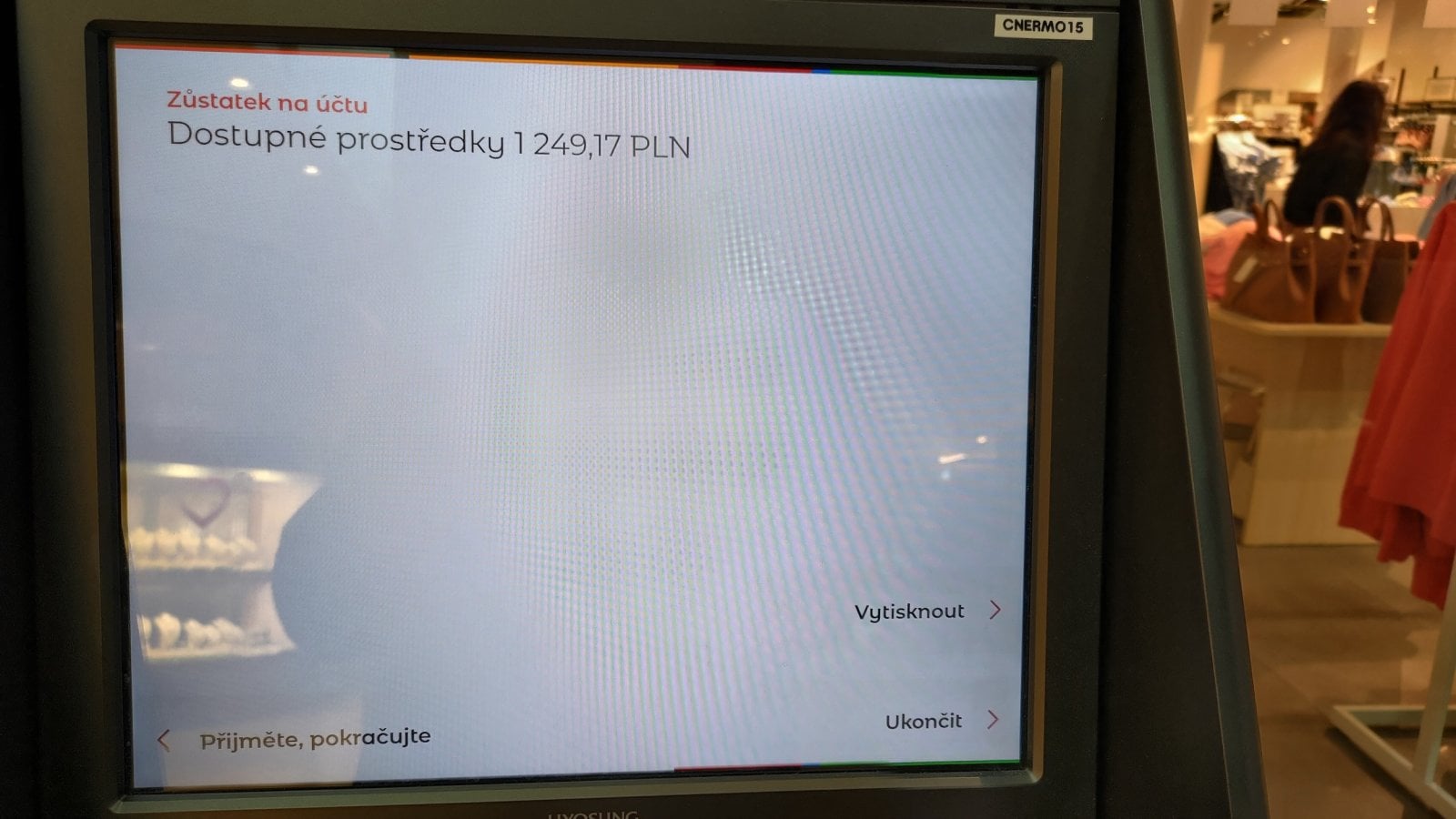 ATM Planet Cash v obchodním centru Palladium, náměstí Republiky 1079/1a, Praha 1 (01. 04. 2026)