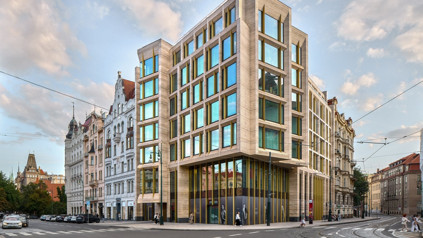 Rekonstrukce budovy Pařížská 25