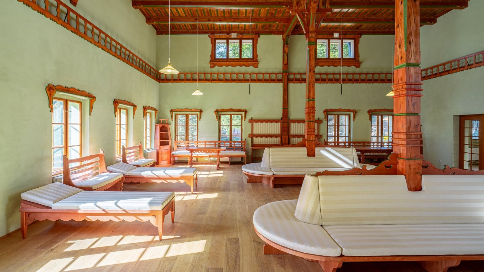 Rekonstrukce Slunečních lázní v Luhačovicích