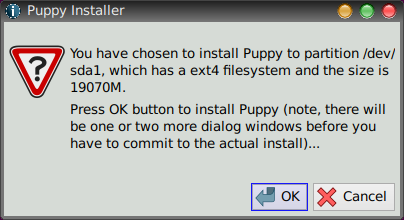 Instalace Puppy Linux 8.0