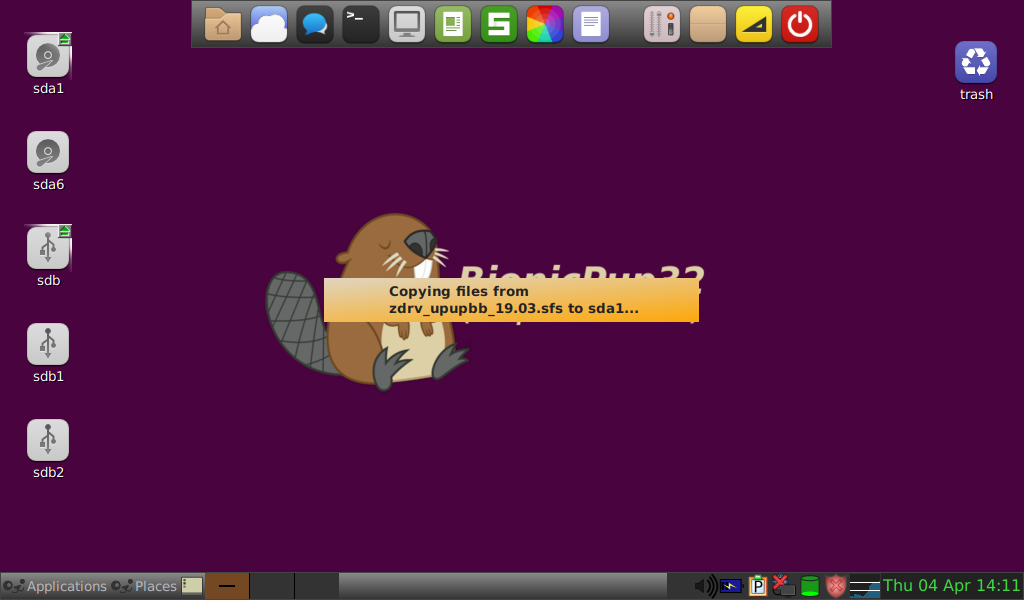 Instalace Puppy Linux 8.0