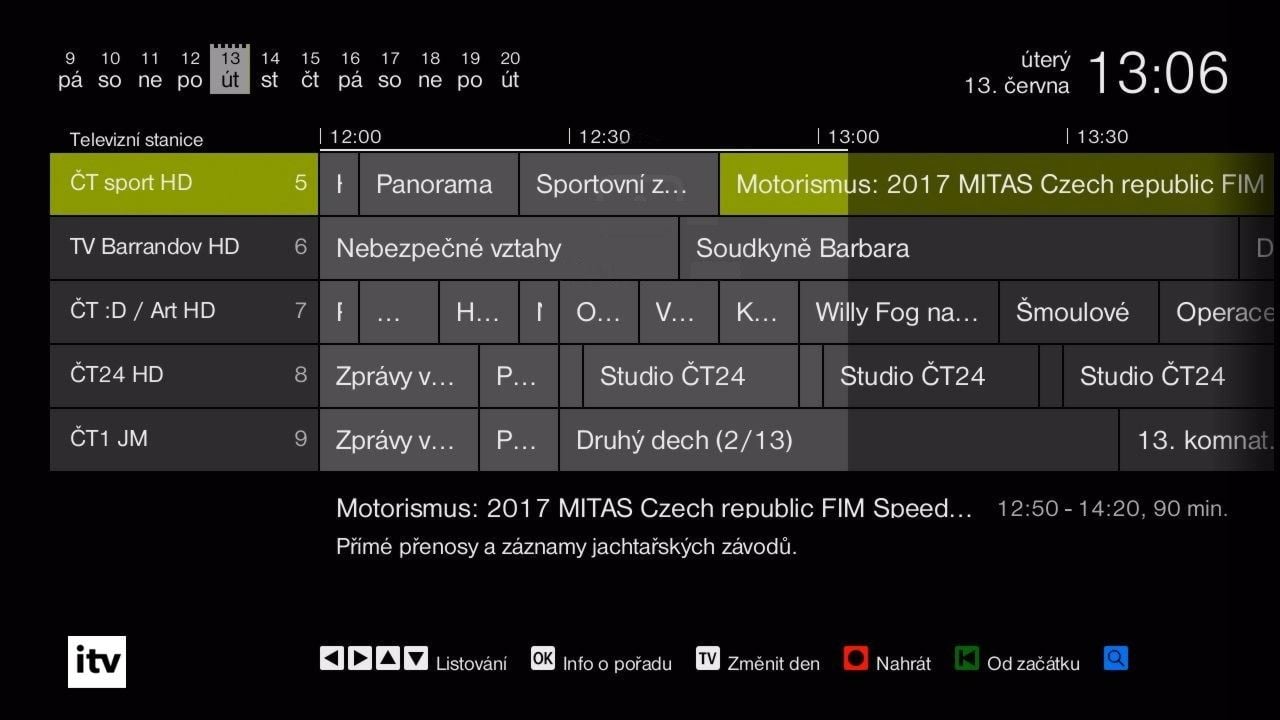 Interaktivní TV (ITV) - řešení společnosti Itself
