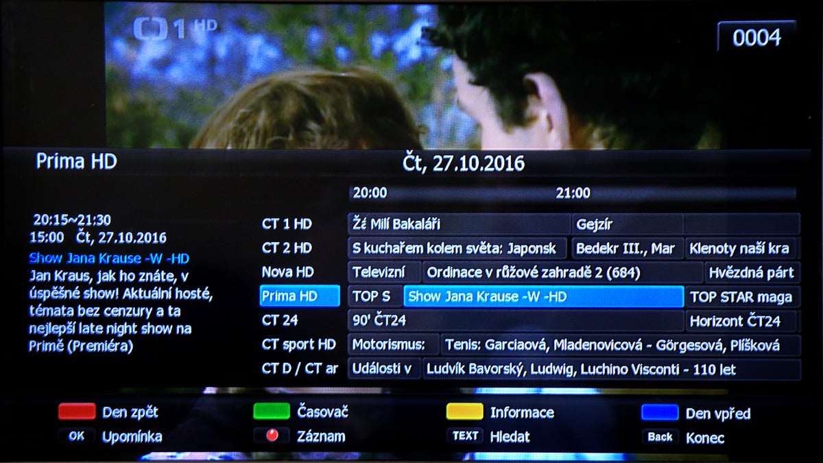 Show Jana Krause 26. 10. 2016