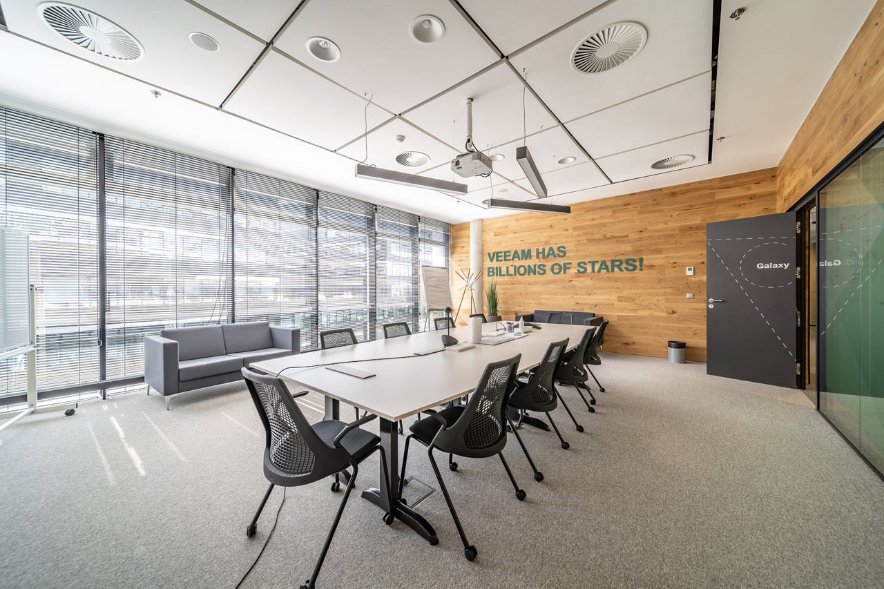 Vývoj Veeam Software v Praze v Holešovicích