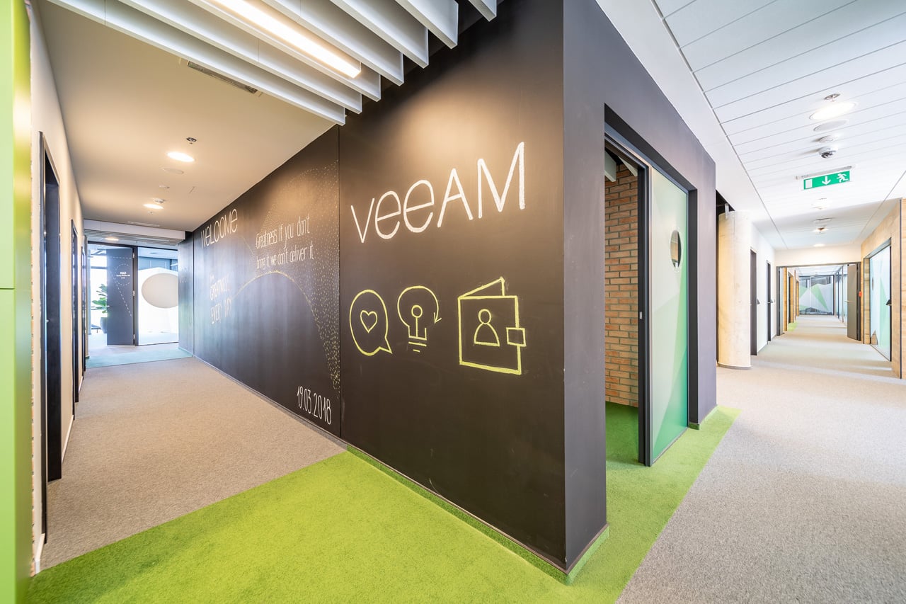 Vývoj Veeam Software v Praze v Holešovicích