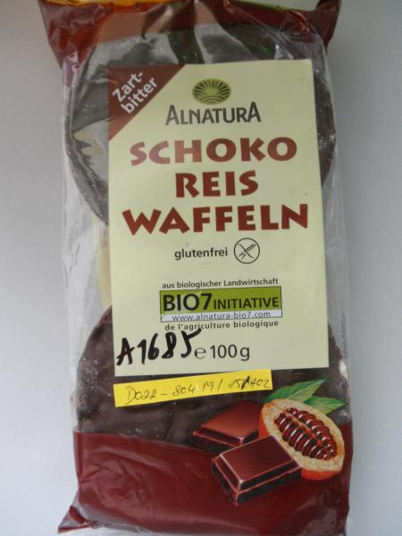 ALNATURA POLOMÁČENÝ RÝŽOVÝ CHLEBÍČEK S HOŘKOU ČOKOLÁDOU. Kategorie: Nebezpečné potraviny. Nevyhovující parametr: mléčná bílkovina. Ve výrobku byla zjištěna přítomnost alergenu - mléčné bílkoviny, který nebyl uveden ve složení na obale potraviny. Místo kontroly: dm drogerie markt s.r.o. Ostrava