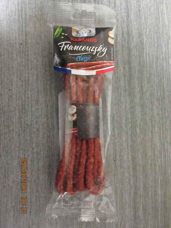 21 nálezů v kategorii falšovaných potravin. Výrobek obsahoval méně masa, než bylo uvedeno na obale.