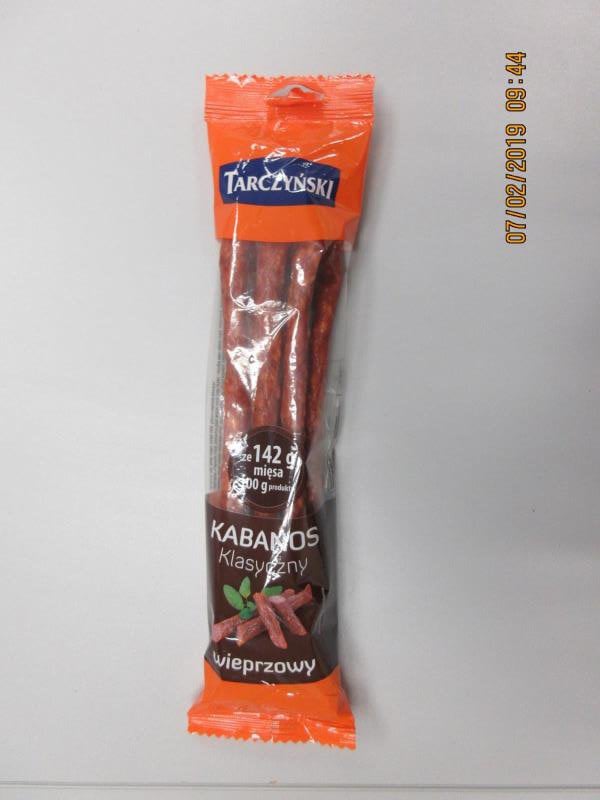 21 nálezů v kategorii falšovaných potravin. Výrobek obsahoval méně masa, než bylo uvedeno na obale.