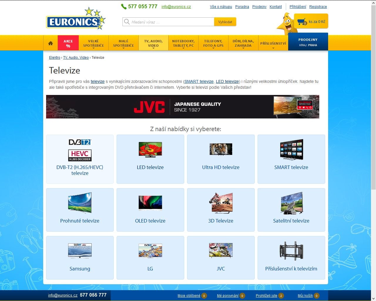 ...televizory jsou zpracovány výrazně lépe! Včetně snadného výpisu kompatibilních produktů už v základní nabídce.