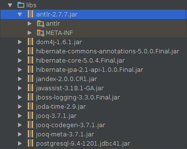 JavaFX: příprava pro ukázku Hibernate