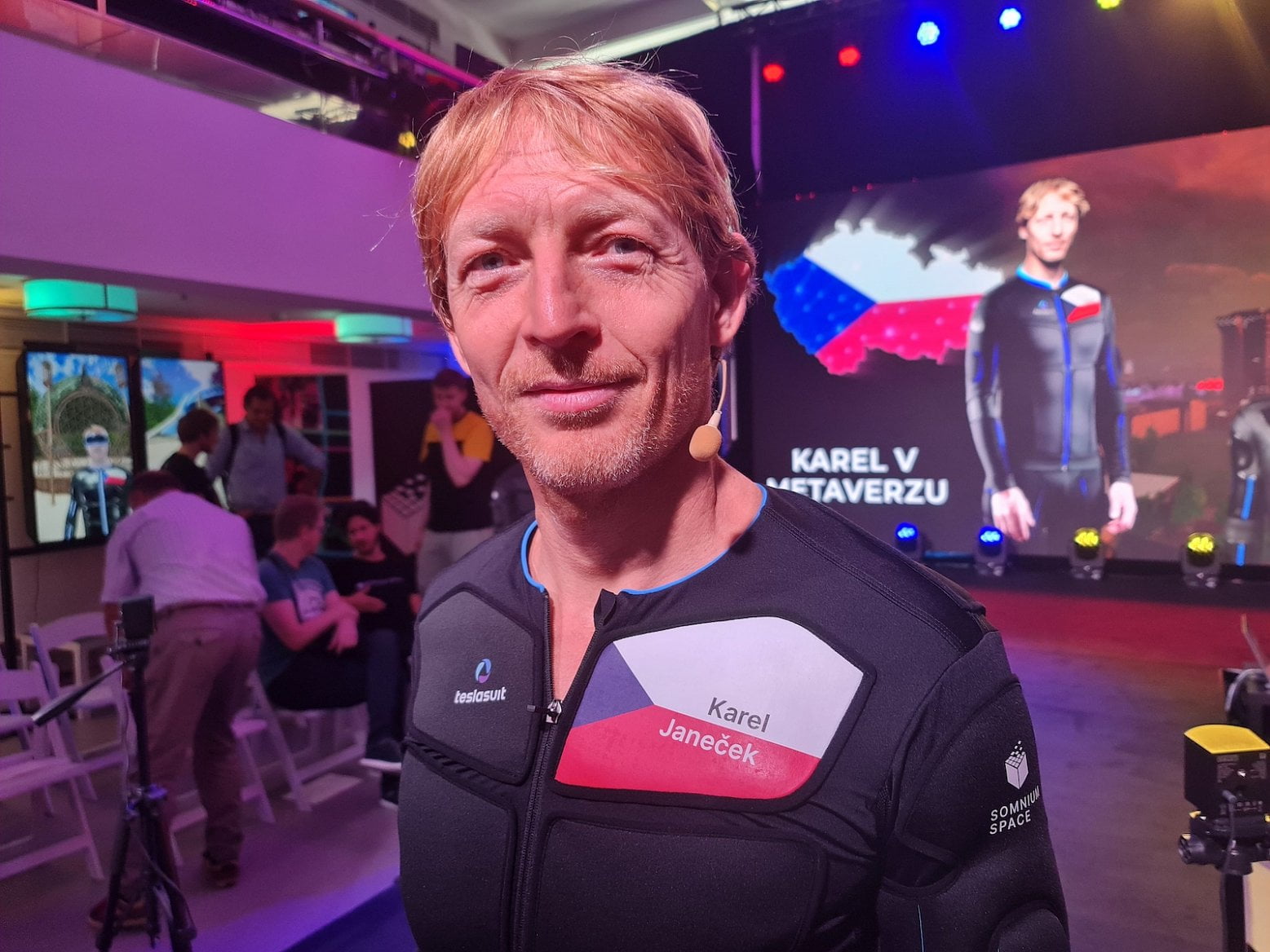 Karel Janeček a prezidentská kampaň v metaverzu Somnium Space