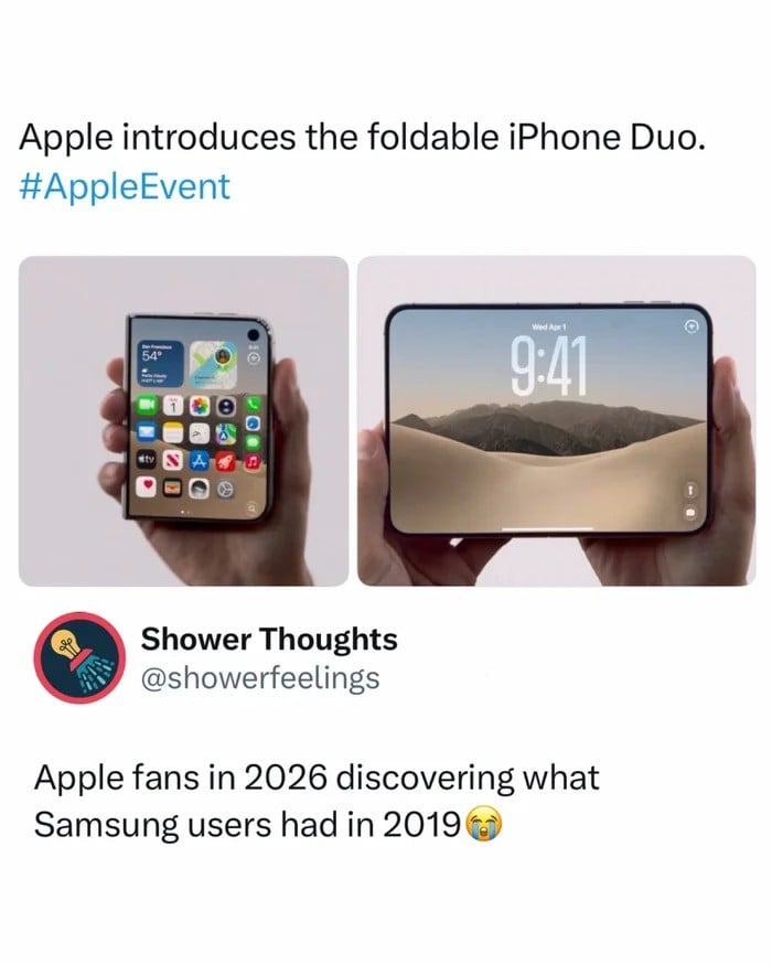 Prodej ledviny i dlouhé ruce: vtipy o nových produktech Apple