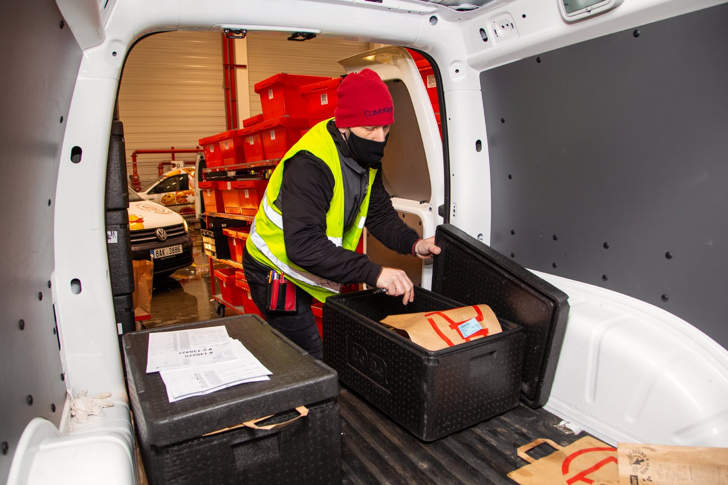 Sklad Košík.cz v Horních Počernicích