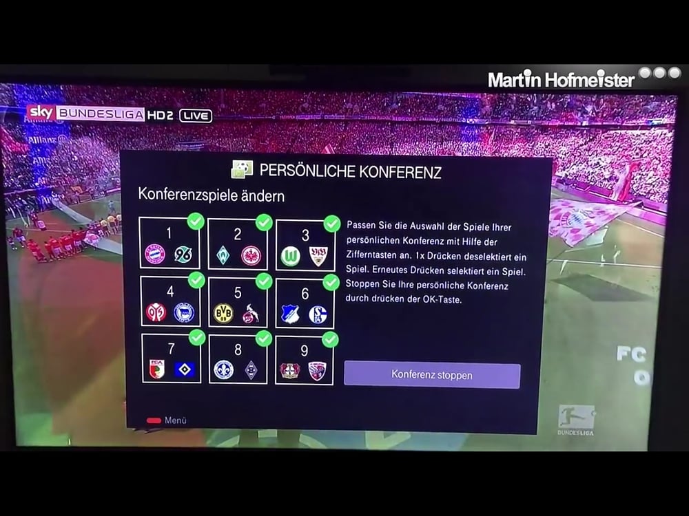 Sky Bundesliga v HD přes Media Receiver MR 400