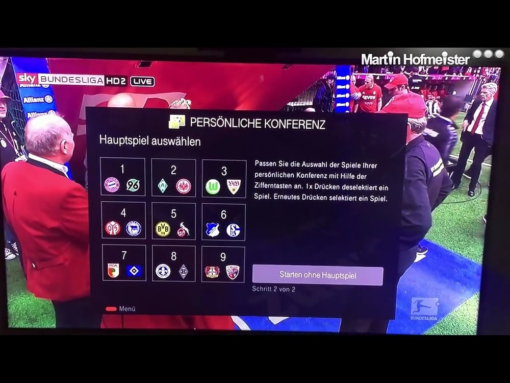 Sky Bundesliga v HD přes Media Receiver MR 400