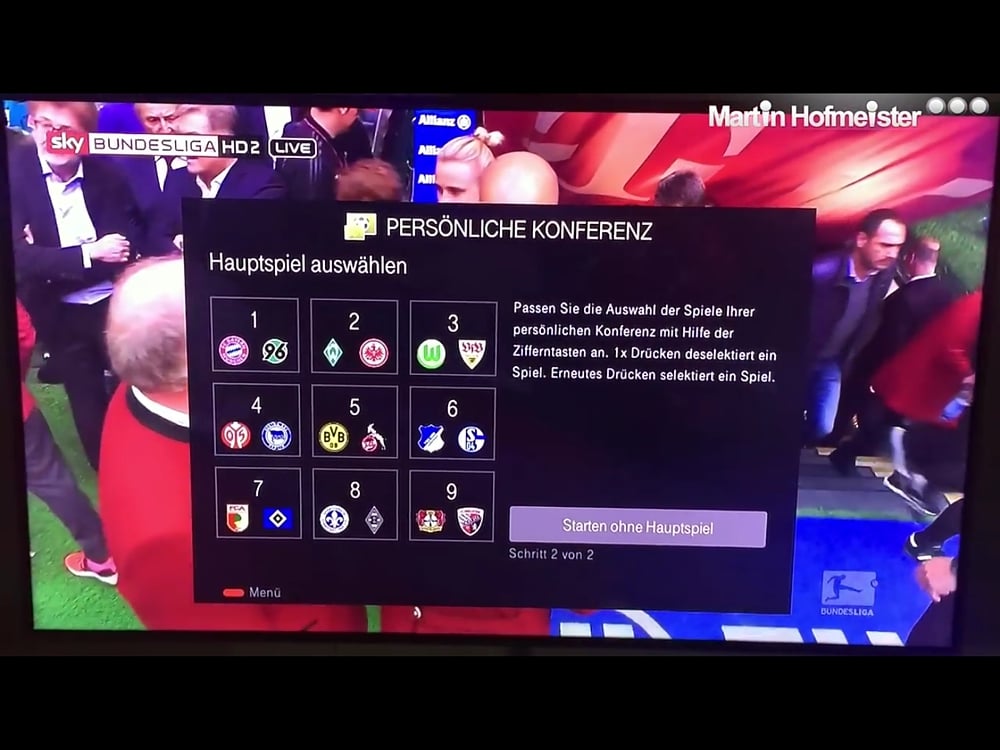 Sky Bundesliga v HD přes Media Receiver MR 400