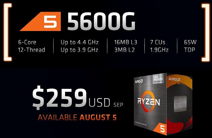 AMD Ryzen 5 5600G