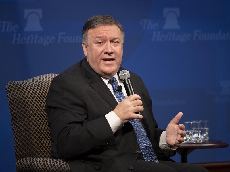  Americký ministr zahraničí Mike Pompeo