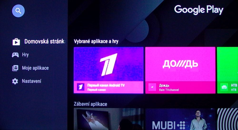 První pripojení a ruština...