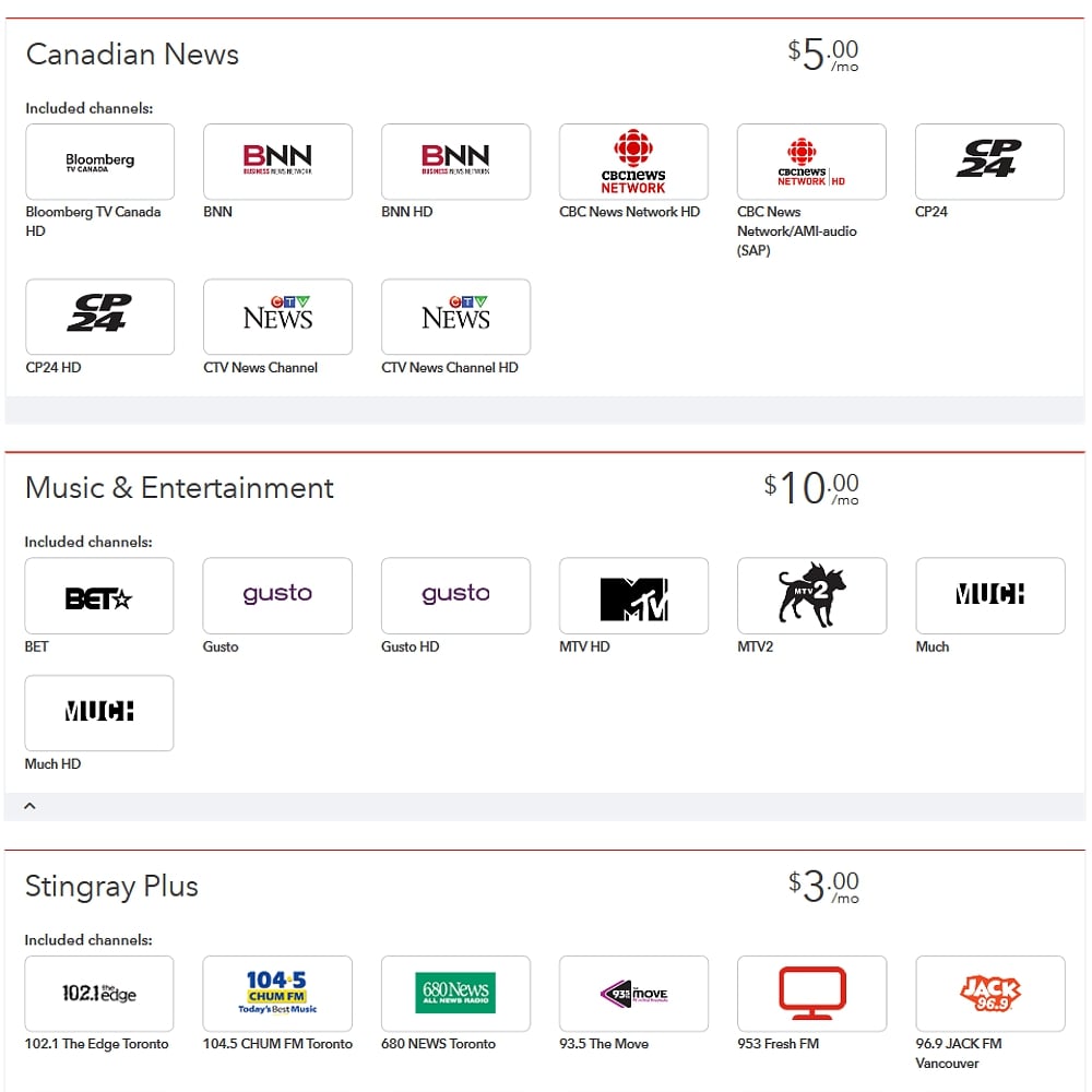 Tématické programové balíčky