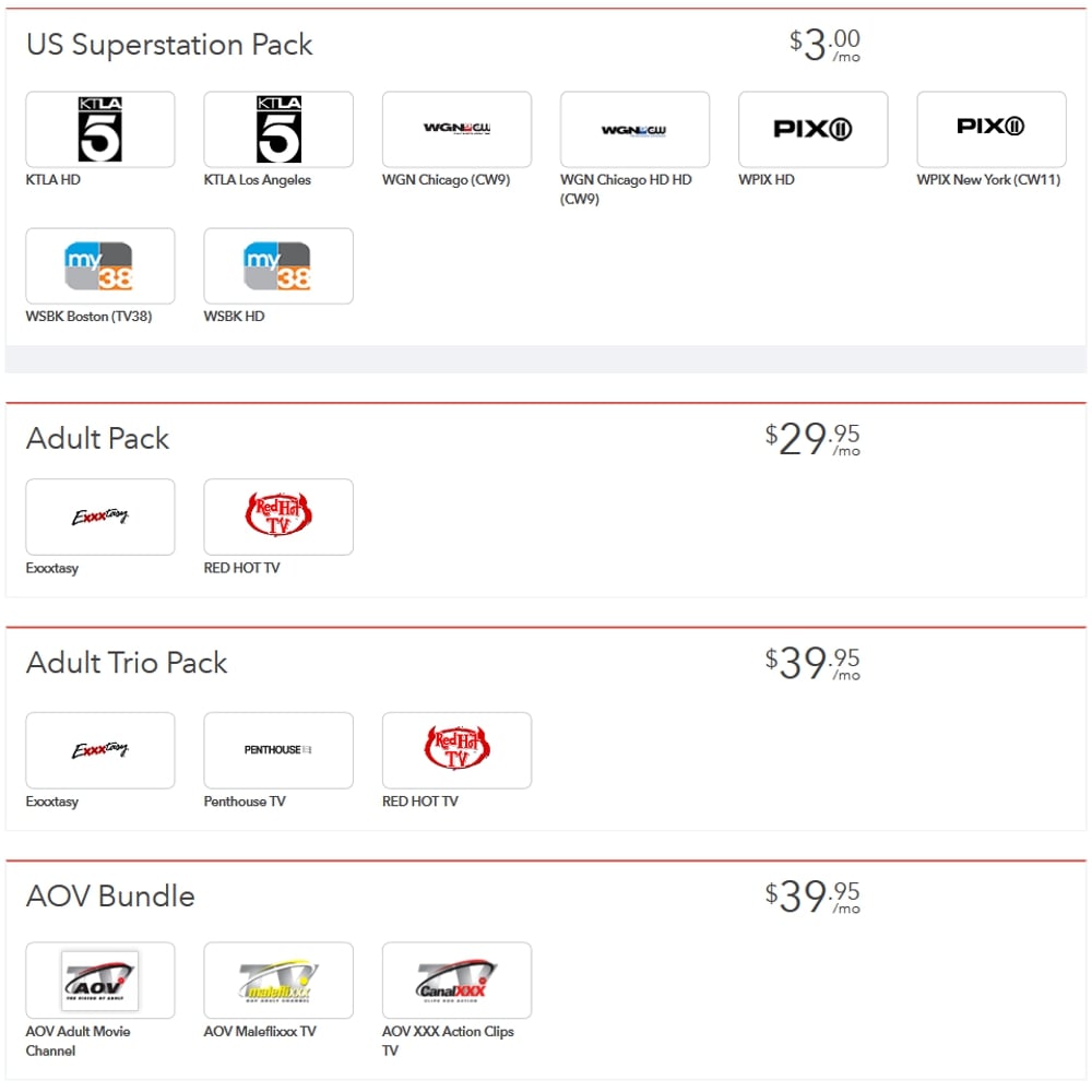 Tématické programové balíčky