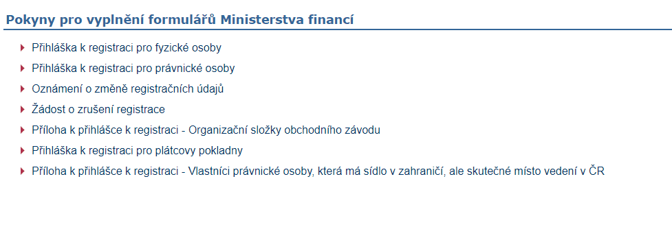 Další nápověda a pokyny