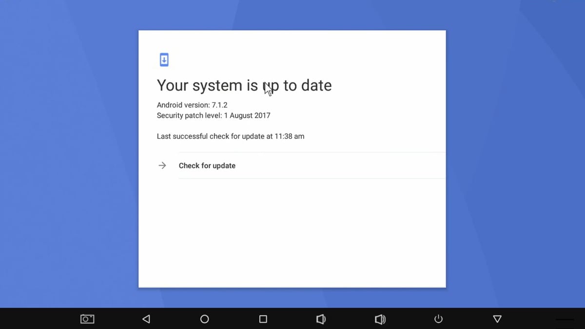 Alfawise H96 Mini - Hlavní stránka a GUI