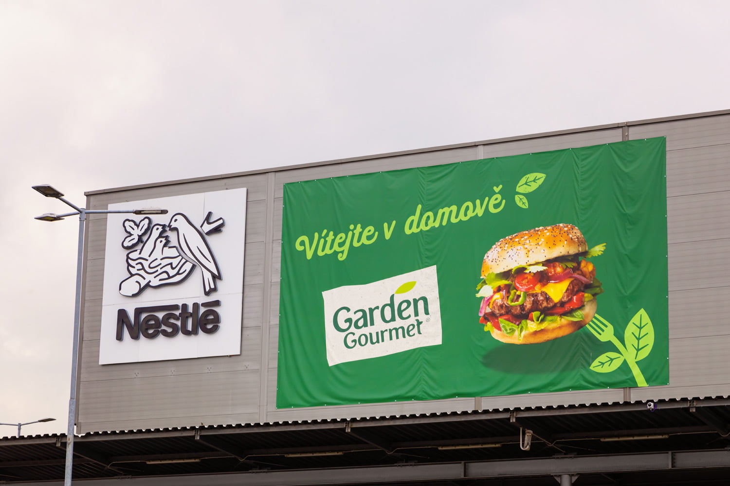 Tady se vyrábí rostlinné výrobky Garden Gourmet