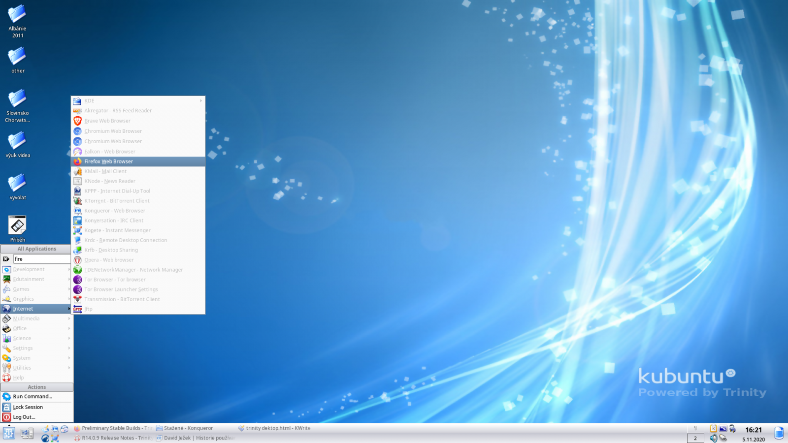 Trinity Desktop Environment (TDE) R14.0.9