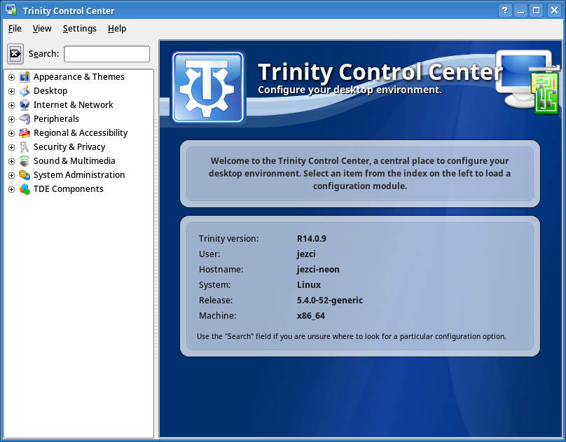 Trinity Desktop Environment (TDE) R14.0.9