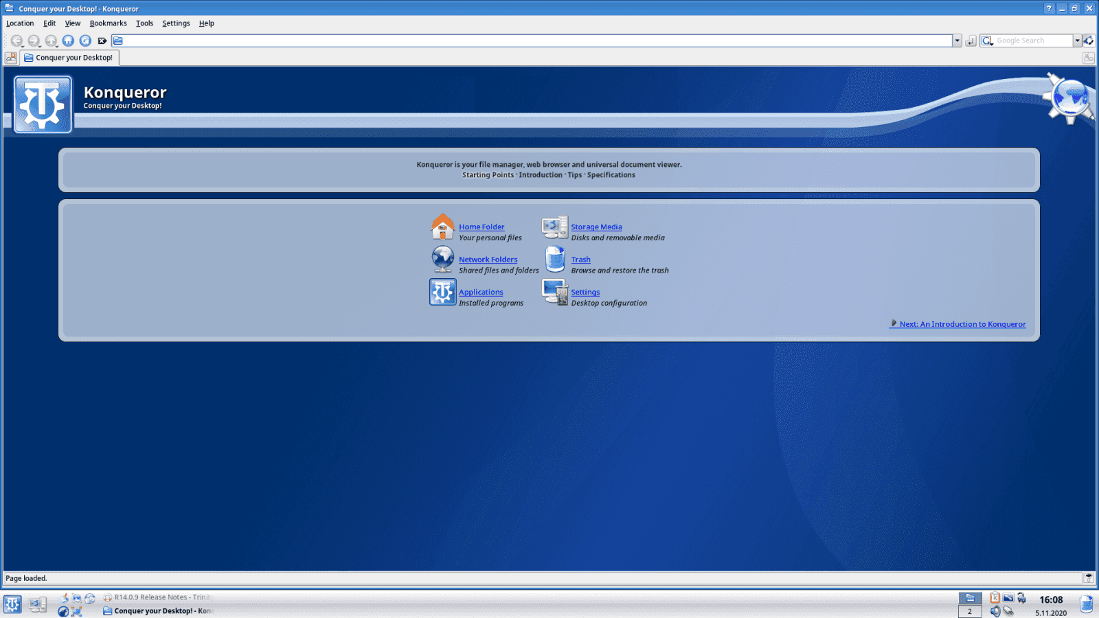 Trinity Desktop Environment (TDE) R14.0.9