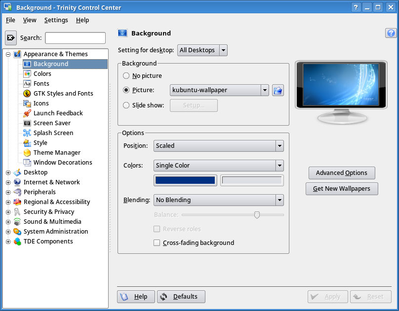 Trinity Desktop Environment (TDE) R14.0.9