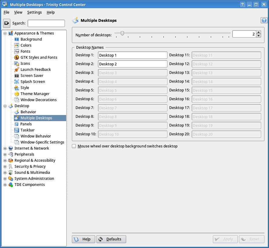 Trinity Desktop Environment (TDE) R14.0.9