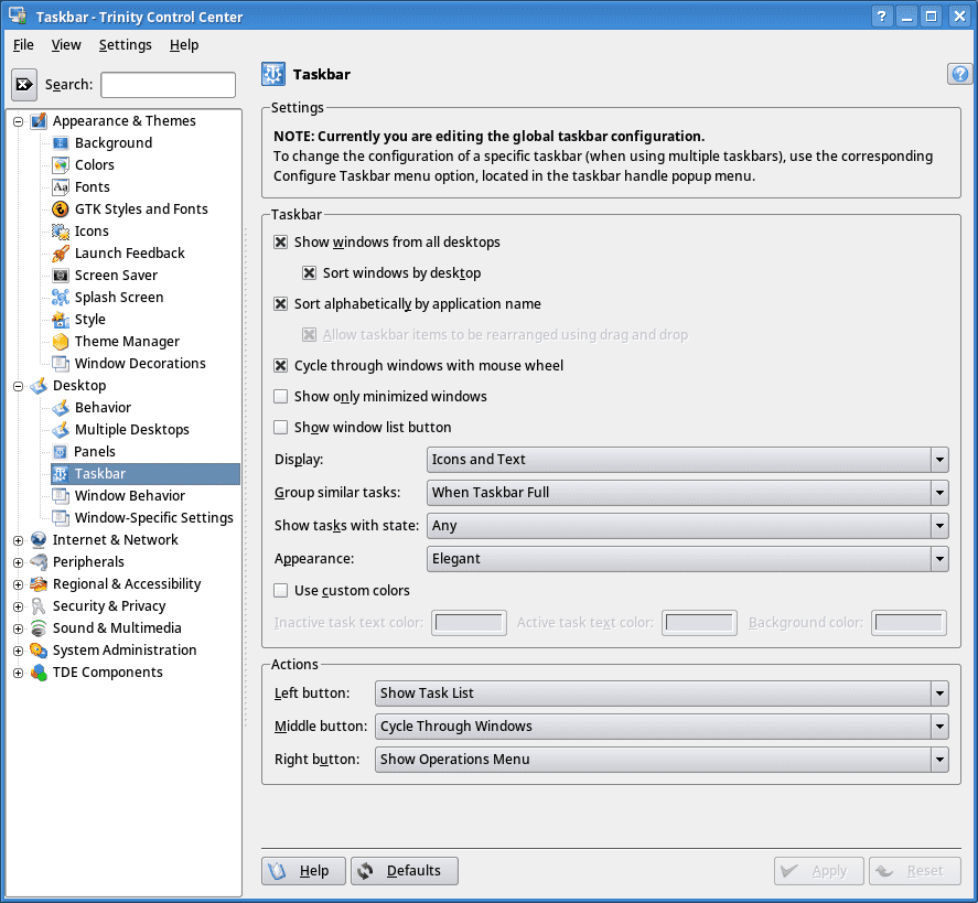 Trinity Desktop Environment (TDE) R14.0.9